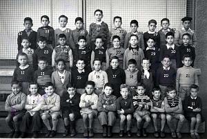 ECOLE MAGNAN GARCONS 1949 CE2 M. VIVES